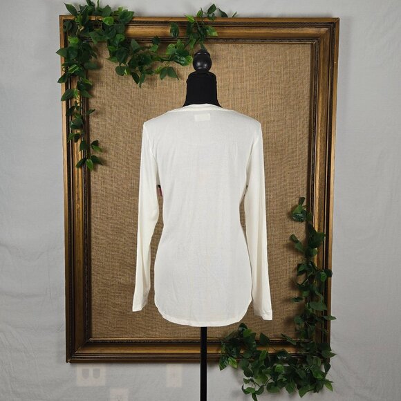 Maurices 24/7 Pieced Striped Long Sleeve Baseball Tee - NWOT - Picture 4 of 11